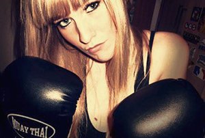 muay thai-femení-